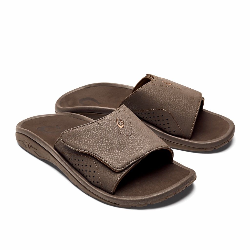 Olukai Men's Nalu Slide - Dark Java US831-745